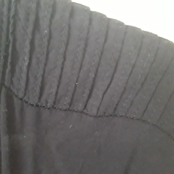 Striped Quarter Sleeve Henley Top - Picture 4 of 6